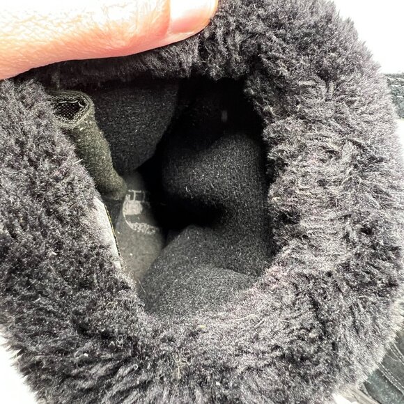 Sorel Waterfall Slip 2 NL1782 Suede Insulated Thinsulate Zip Black Women US 10 - Picture 12 of 12